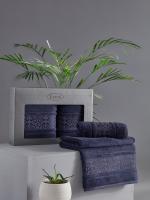 Комплект полотенец бамбук KARNA ARMOND, Синий, производитель: Karna фото